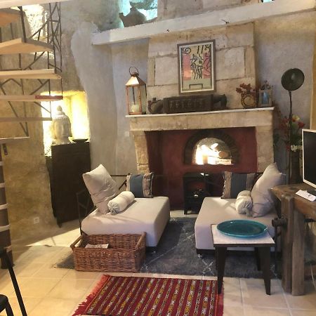 Troglodyte Loft 2 Lägenhet Thoré-la-Rochette Exteriör bild