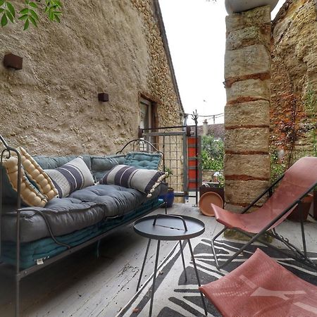 Troglodyte Loft 2 Lägenhet Thoré-la-Rochette Exteriör bild