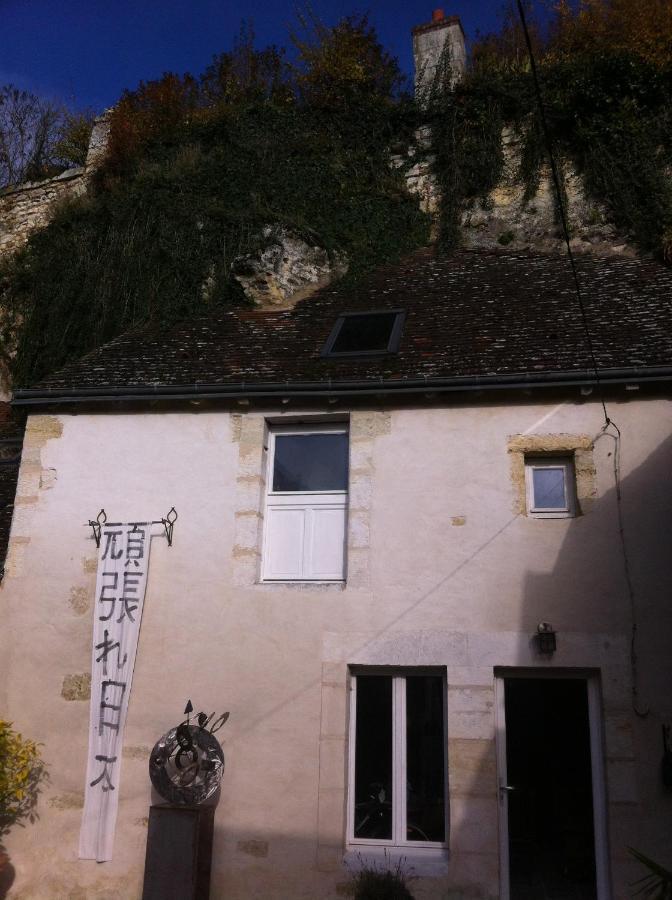 Troglodyte Loft 2 Lägenhet Thoré-la-Rochette Exteriör bild