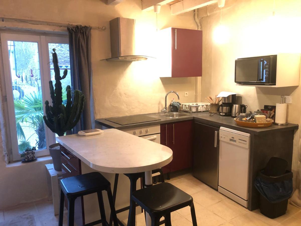 Troglodyte Loft 2 Lägenhet Thoré-la-Rochette Exteriör bild
